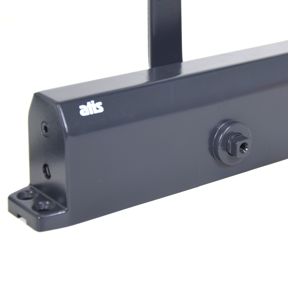 Дотягувач дверей Atis DC-5036-BC graphite з важільною передачею