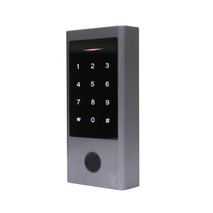 Кодовая клавиатура Yli Electronic YK-1068B (Mifare) со встроенным считывателем карт/брелоков