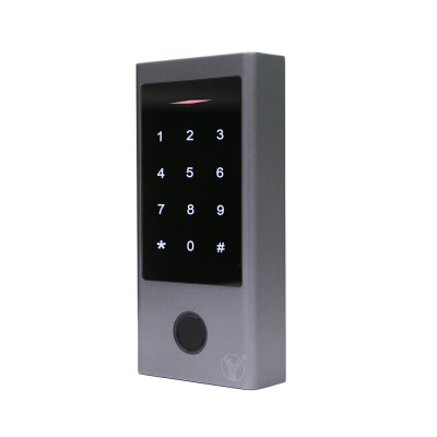 Кодовая клавиатура Yli Electronic YK-1068B (Mifare) со встроенным считывателем карт/брелоков
