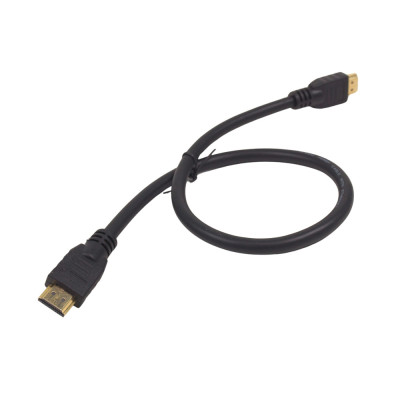 Кабель Atis HDMI A-A v2.0 0.5m для систем відеоспостереження