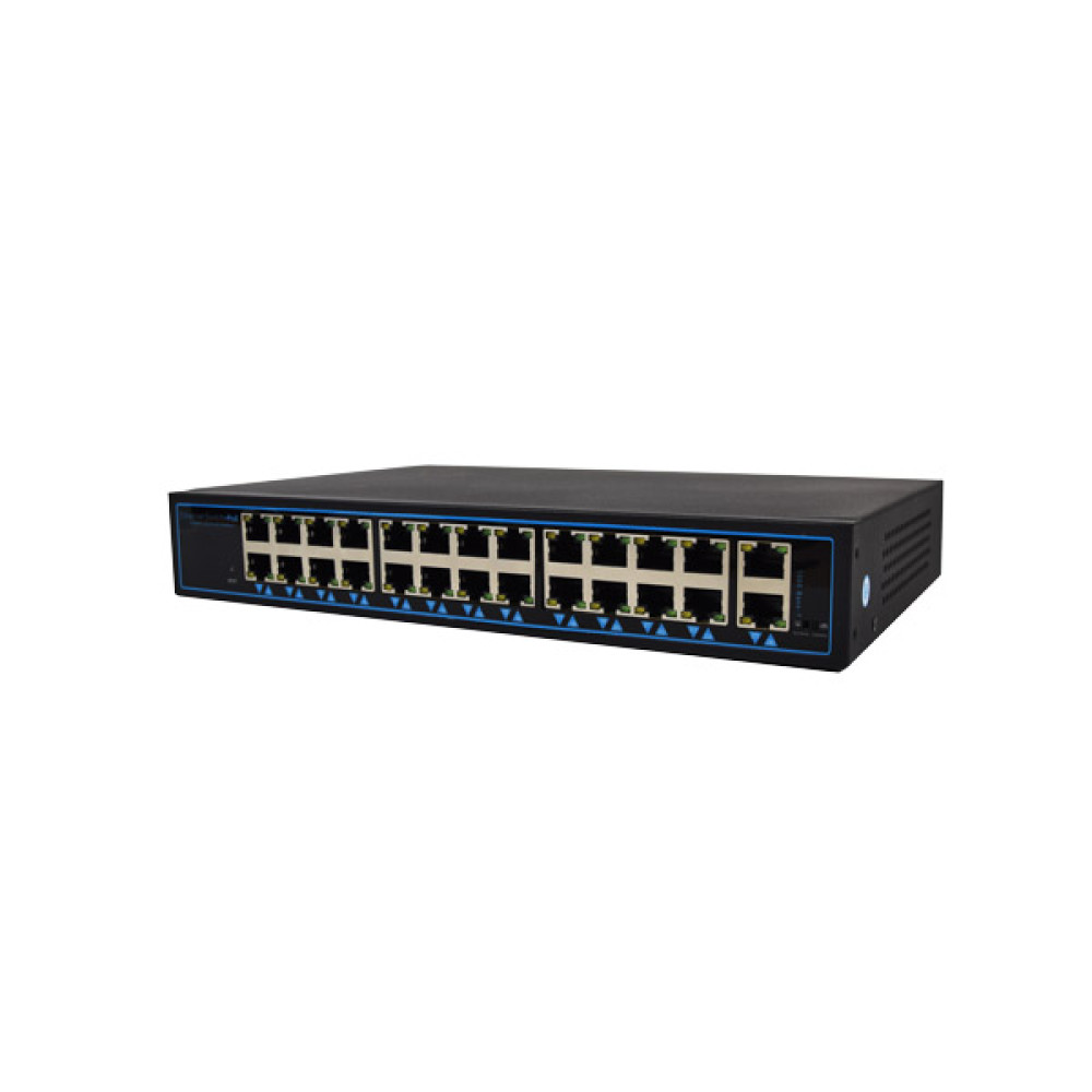 24-портовий PoE комутатор Atis PoE-1026-24P/250m некерований