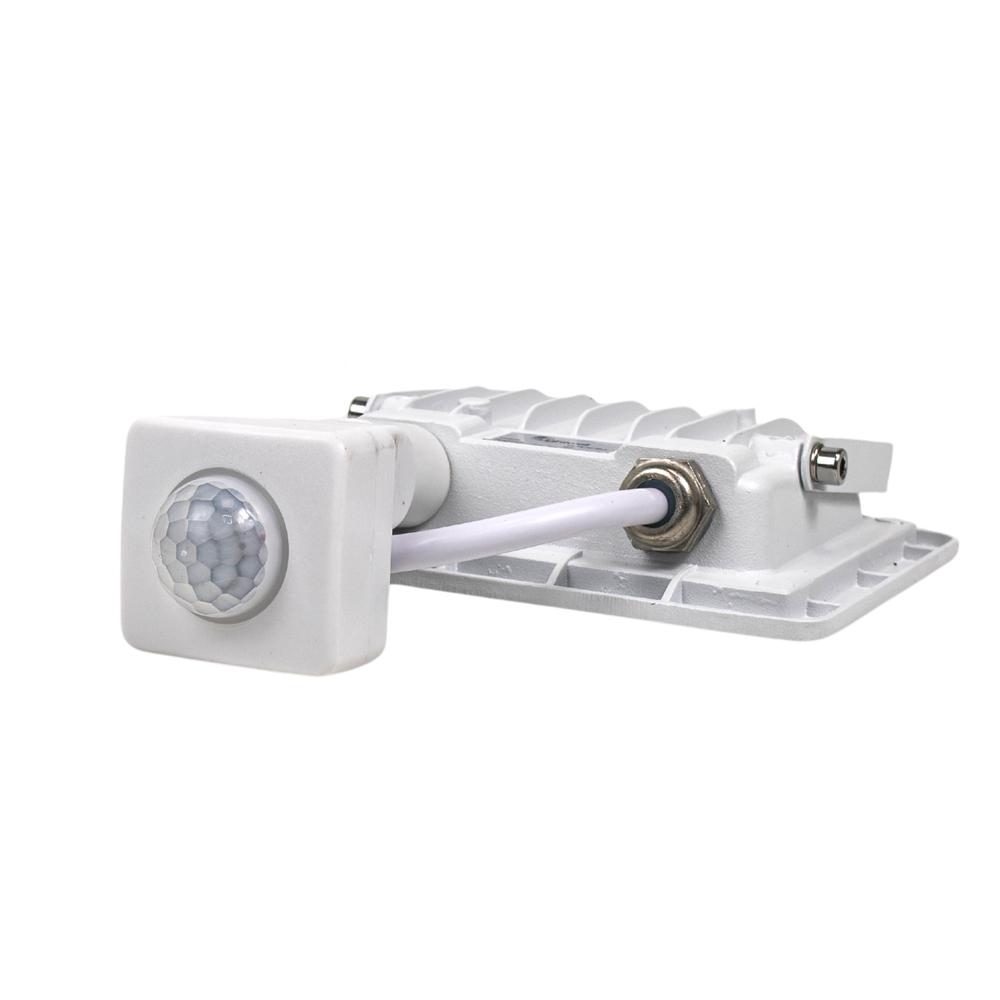 Светодиодный прожектор Lightwell LW-FL-W-30-S 30 Вт с датчиком движения