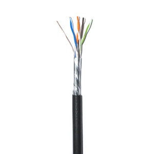 Звита пара GoldMine GM FTP 4x2x0.5-CU PE MP кат.5е 305 м мідь зовнішній з несучим дротом