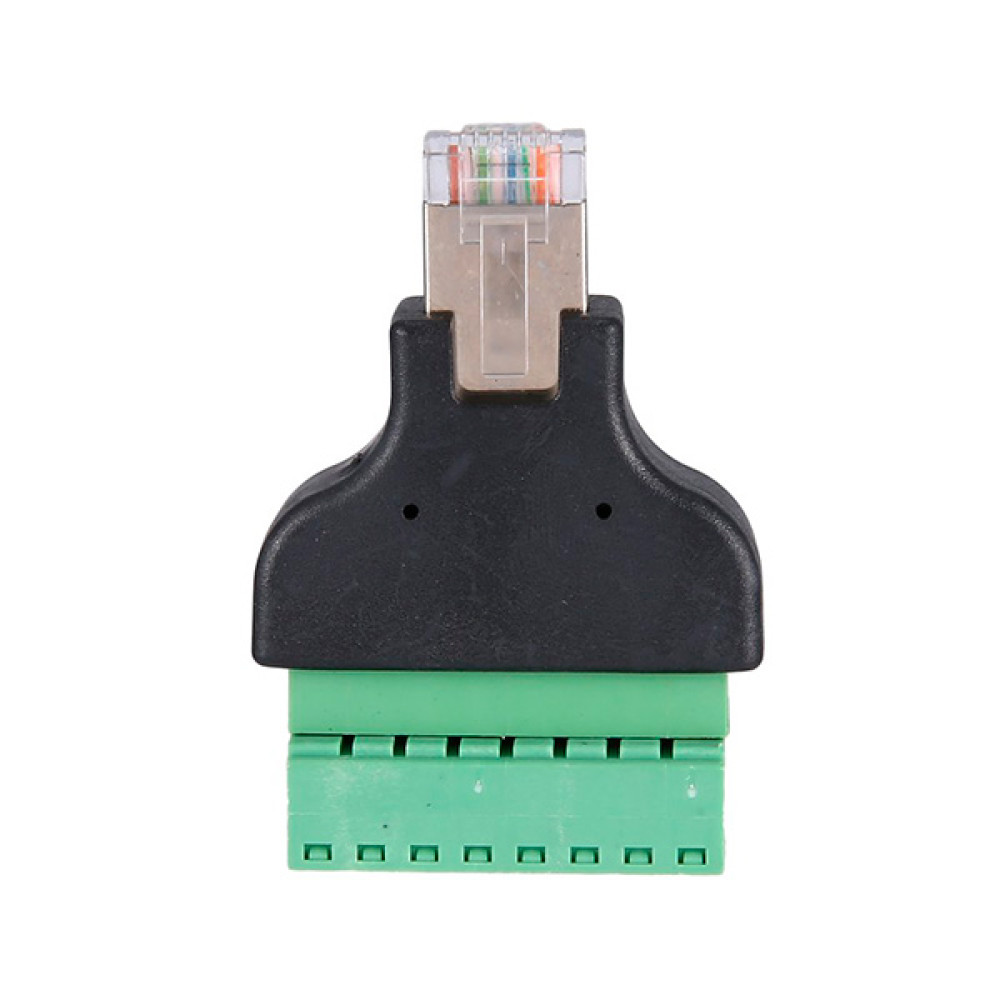 Коннектор RJ45 под зажим (male)
