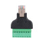 Коннектор RJ45 под зажим (male)