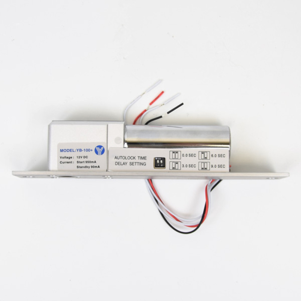Электроригельный замок Yli Electronic YB-100+ с таймером задержки
