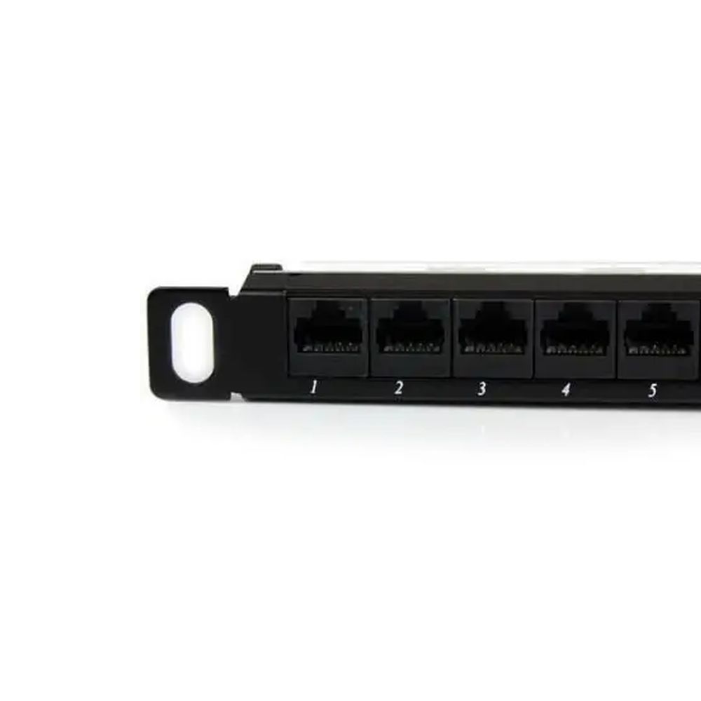 Патч-панель Hypernet 24 порта UTP 0.5U кат. 6е 19" PP-UTP6-24-WMR-05U