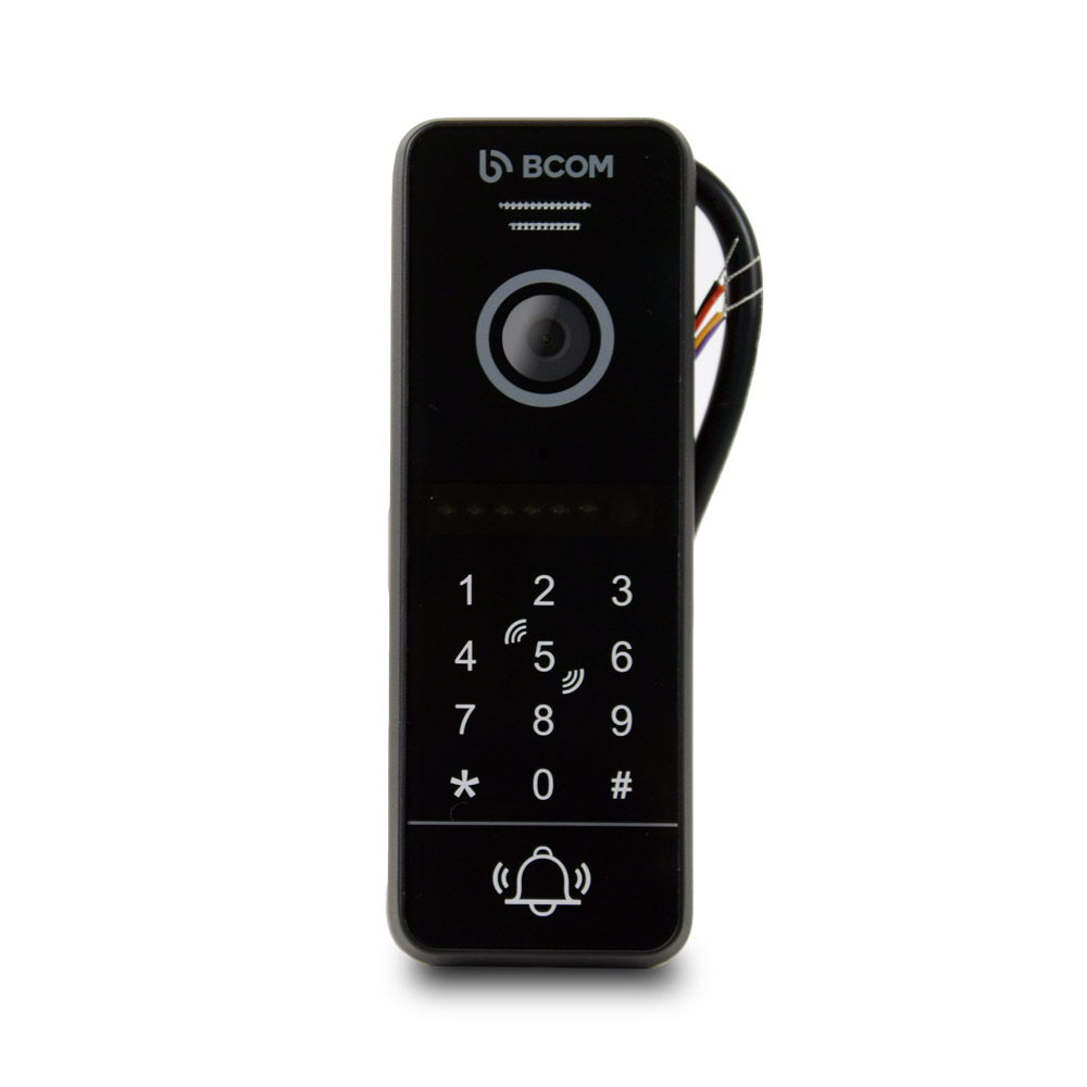 Комплект Wi-Fi видеодомофонa BCOM BD-760FHD/T Silver с поддержкой Tuya Smart + BT-400HD-AC Black