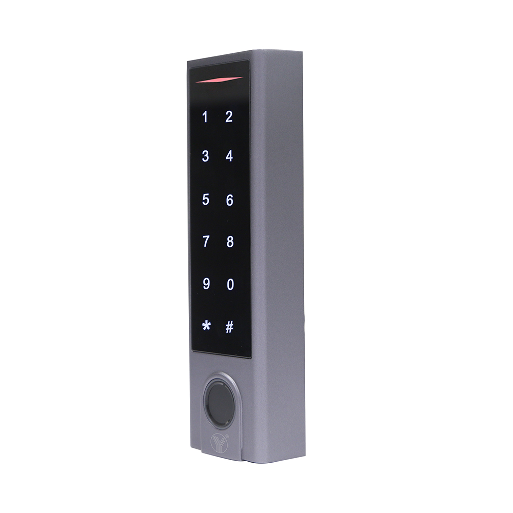 Кодова клавіатура Yli Electronic YK-1068A з вбудованим зчитувачем карт/брелоків