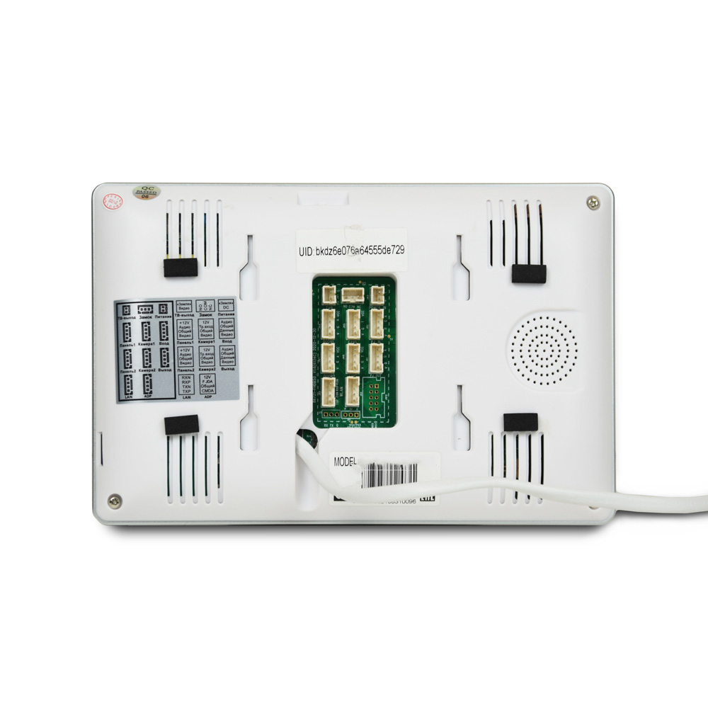 Комплект відеодомофона BCOM BD-770FHD White + BCOM BT-400FHD Black