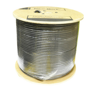 Кабель FinMark F 690BVcu-2x0.75 305м мідь чорний