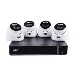 Комплект відеоспостереження ATIS kit 4 int