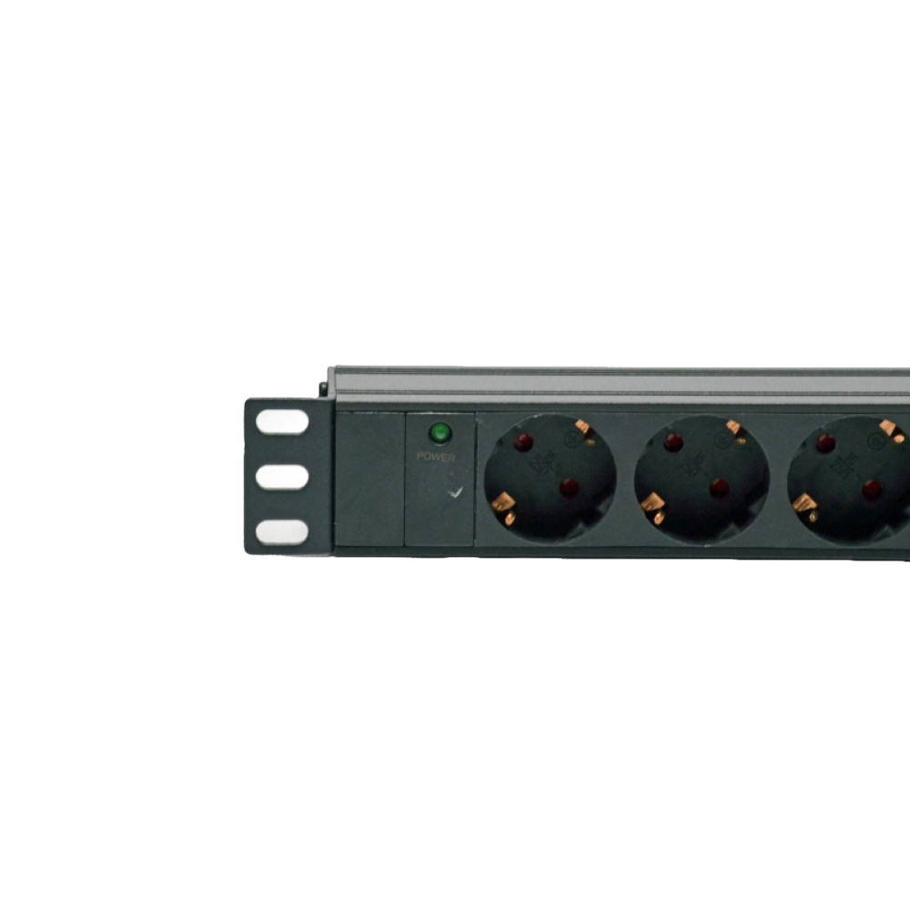Сетевой фильтр Kingda KD-GER(16)N1009WKPB19A-C14 9 розеток 19"