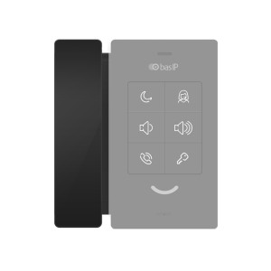 Аудіотрубка BAS-IP SP-SP black для абонентського аудіопристрою SP-03
