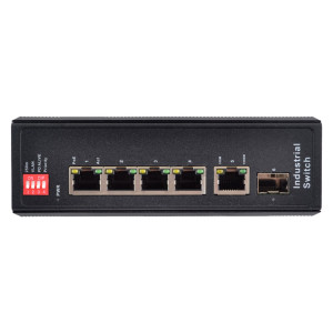 6-портовий PoE-комутатор FoxGate S6004-G1S1-I-AI POE Watchdog некерований