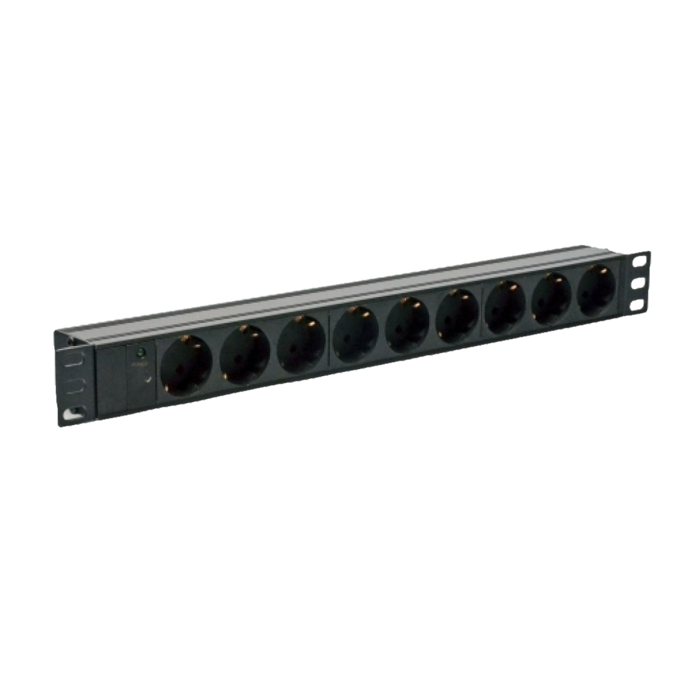 Сетевой фильтр Kingda KD-GER(16)N1009WKPB19A-C14 9 розеток 19"