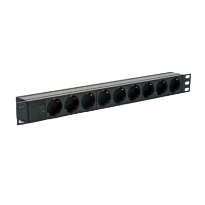 Сетевой фильтр Kingda KD-GER(16)N1009WKPB19A-C14 9 розеток 19"