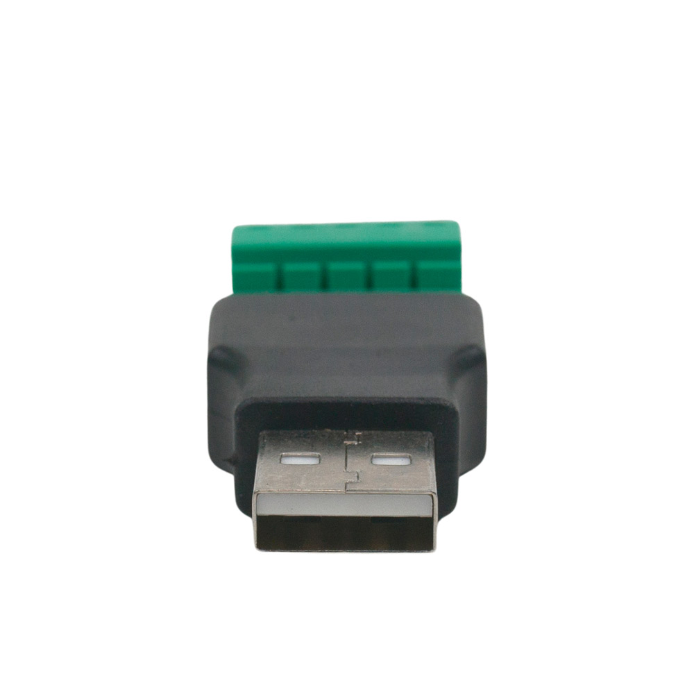 Разъем Atis USB под зажим (male)