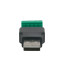 Разъем Atis USB под зажим (male)