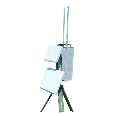 Глушилка дронів Antidrone jammer ADJ09-450 (9 частот, 450 Вт)
