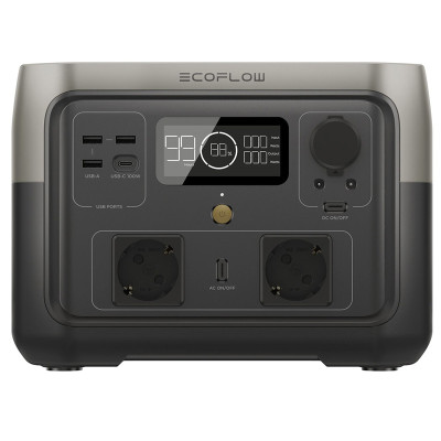 Портативный источник питания EcoFlow RIVER 2 Max (500W / 512Wh) LiFePO4 (ZMR610-B-EU)