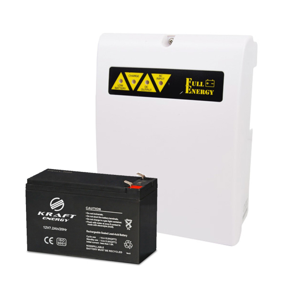 Комплект бесперебойного питания Full Energy BBGP-125+Kraft 12V7Ah с аккумулятором