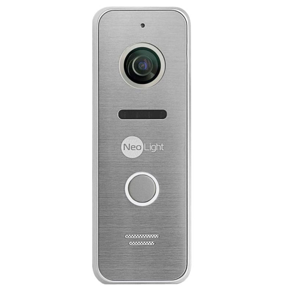 Комплект відеодомофона NeoLight NeoKIT HD+ WF B/Silver