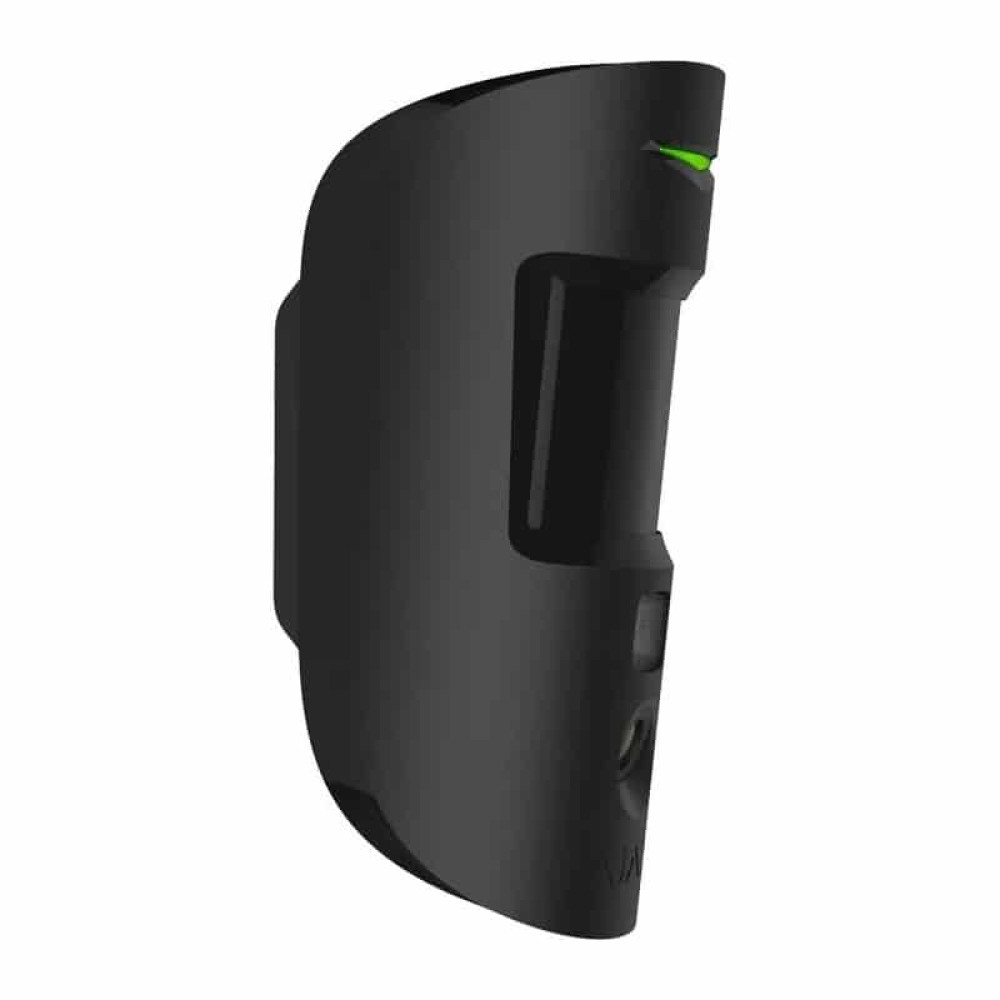 Бездротовий датчик руху Ajax MotionCam (PhOD) Jeweller black з підтримкою фотоверифікації