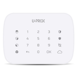 Клавіатура U-Prox Keypad G4 white