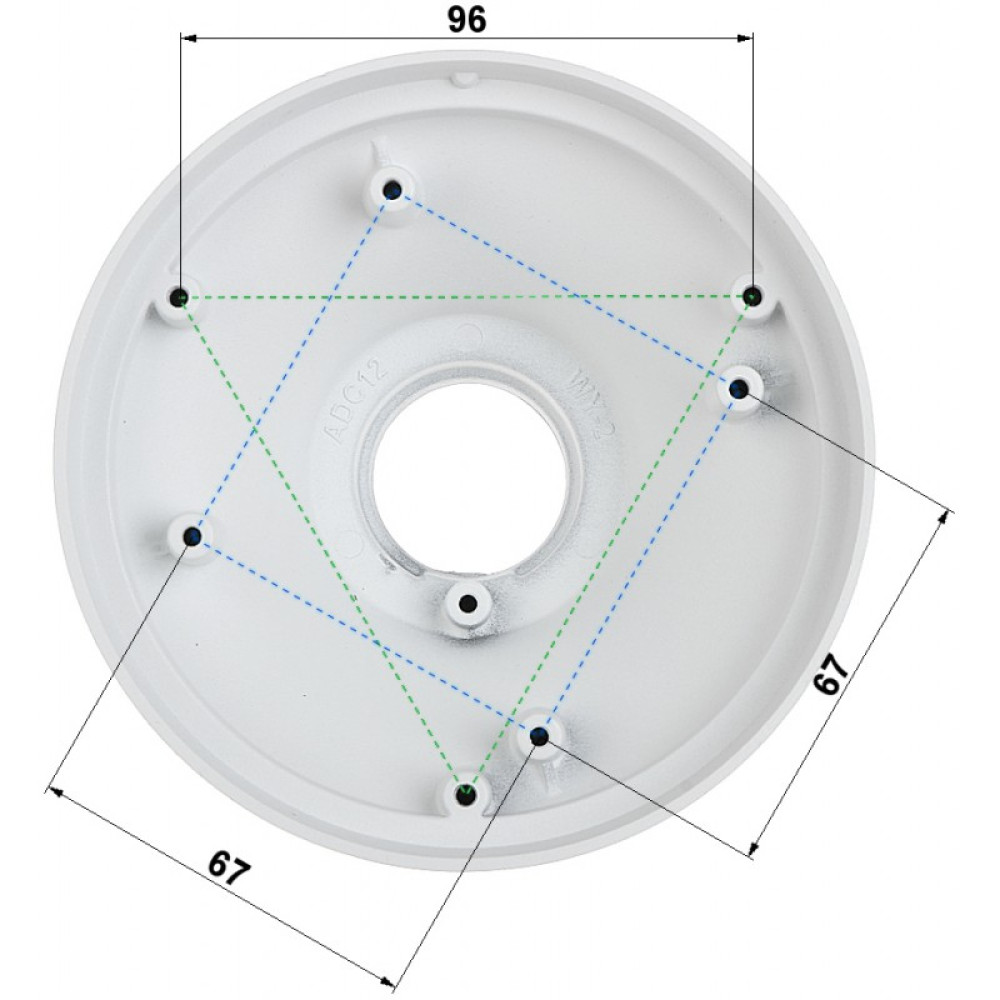 Перехідний адаптер Dahua DH-PFA107