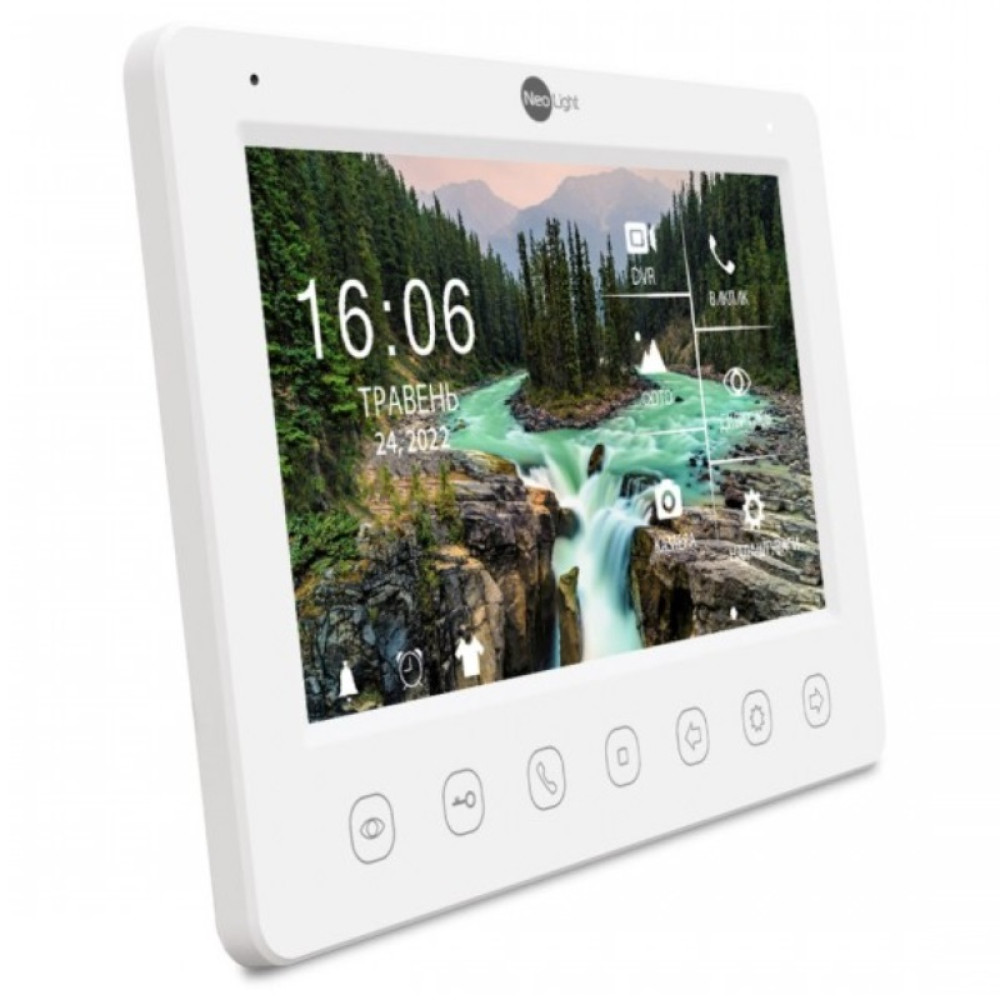 Комплект відеодомофону NeoLight Kappa HD WiFi Box silver