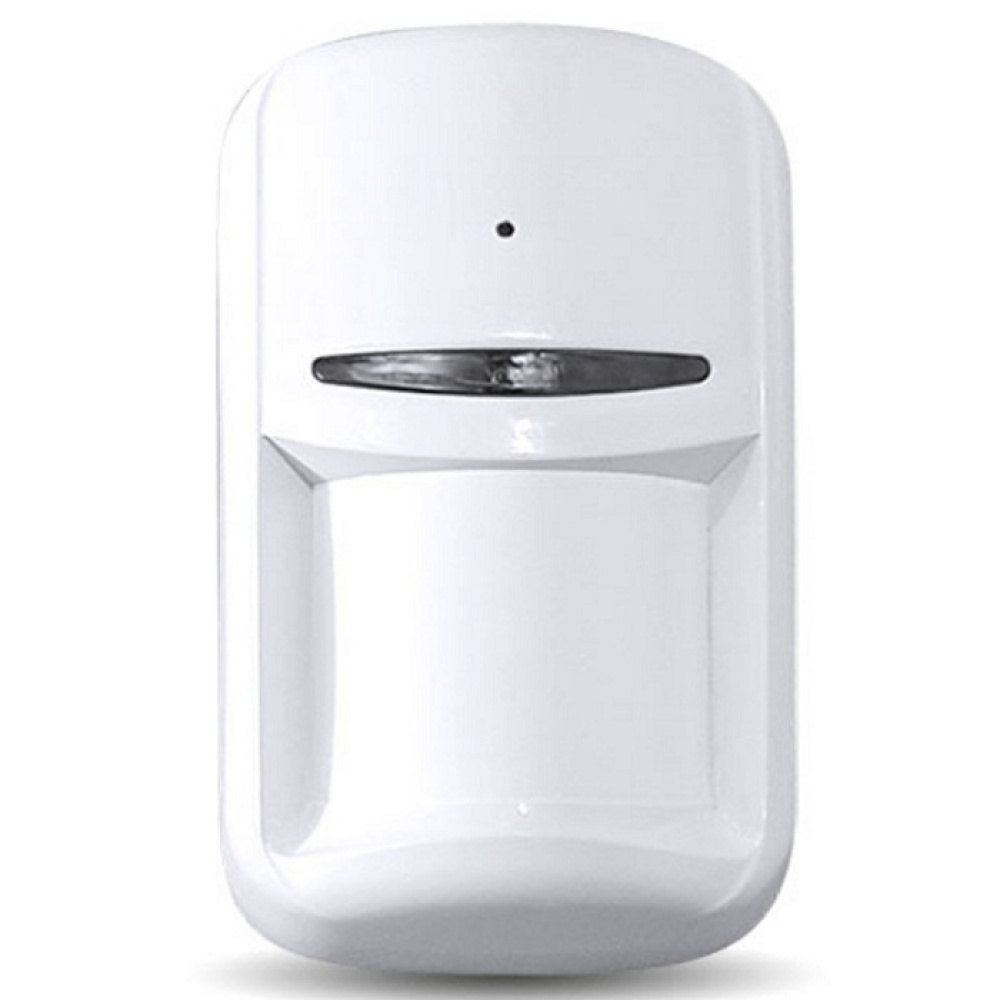 Беспроводной датчик движения и разбития U-Prox PIR Combi VB white с линзой «штора»