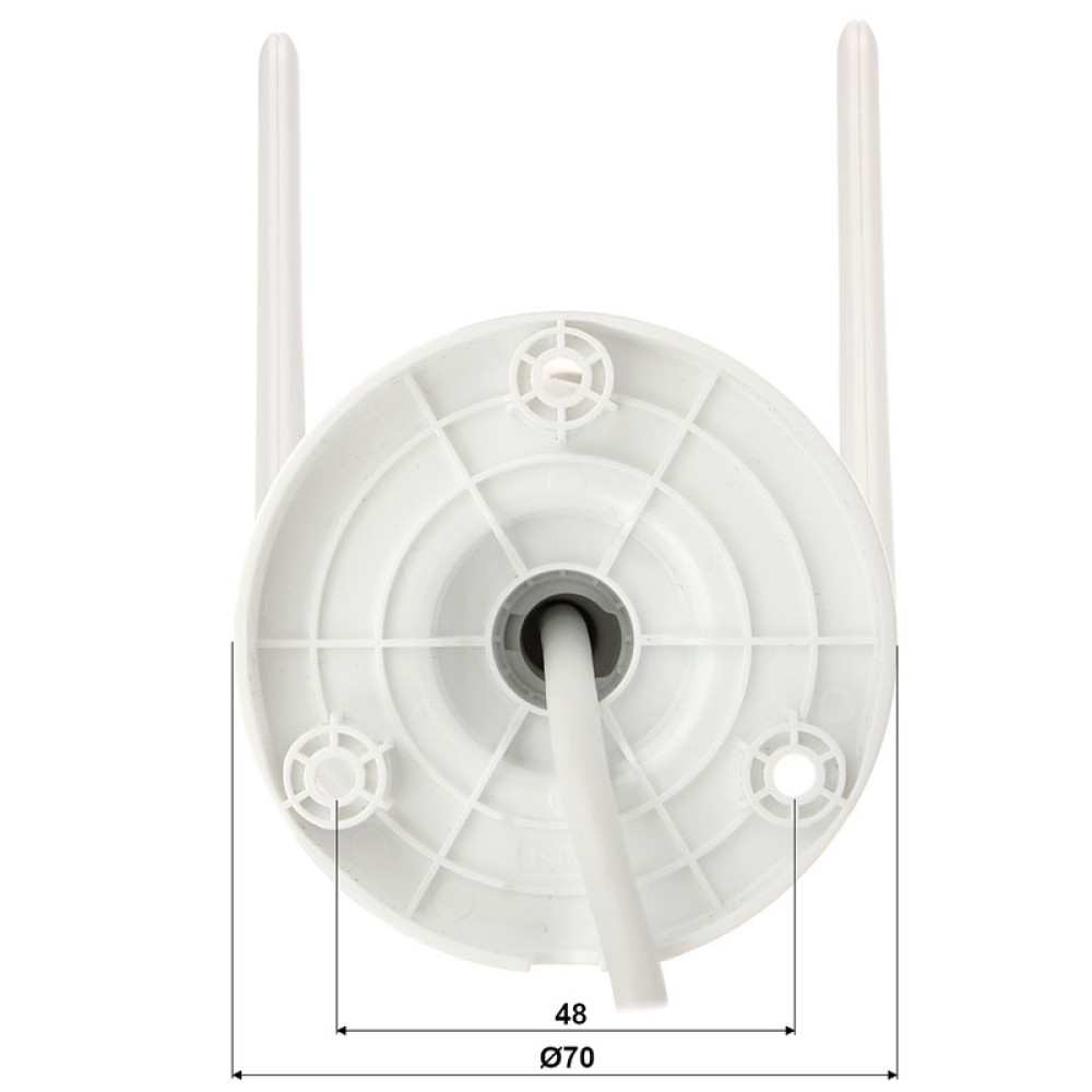 2 Мп Wi-Fi IP-відеокамера Imou Bullet 2С (2.8 мм) (IPC-F22P)