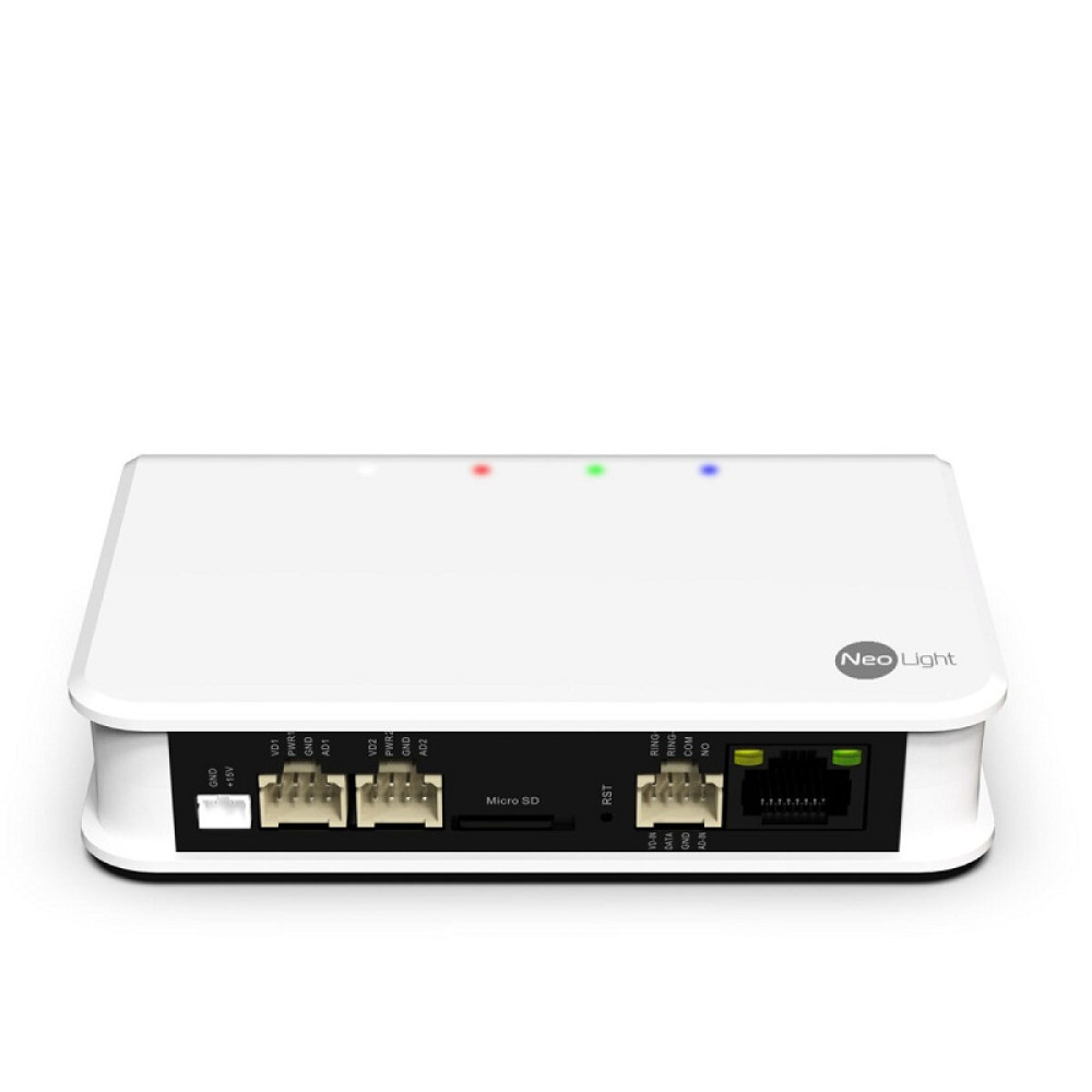 Комплект видеодомофона NeoLight Tetta + WiFi Box silver