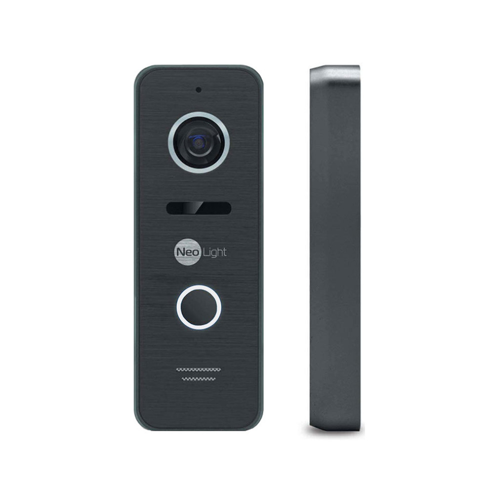 Комплект відеодомофона NeoLight NeoKIT HD+ WF B/Black