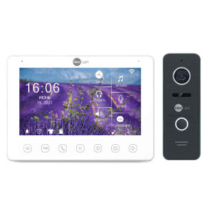 Комплект видеодомофона NeoLight NeoKIT HD+ WF Black