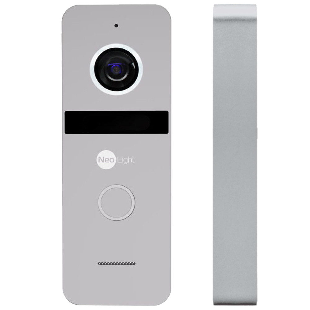 Комплект відеодомофона NeoKIT HD+ Silver
