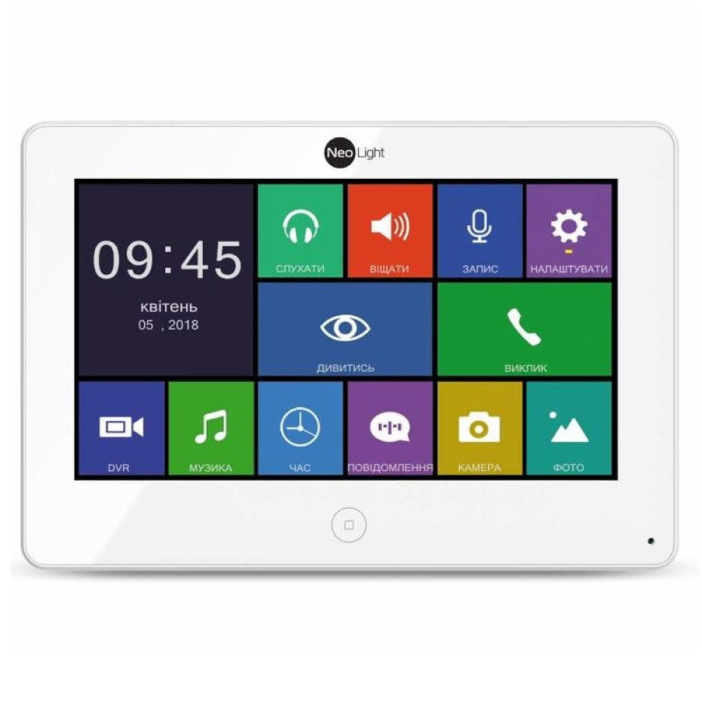 Комплект відеодомофона NeoLight NeoKIT HD Pro graphite