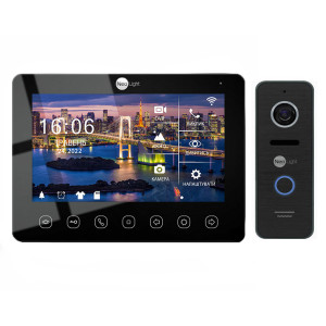Комплект видеодомофона NeoLight NeoKIT HD+ WF B/Black