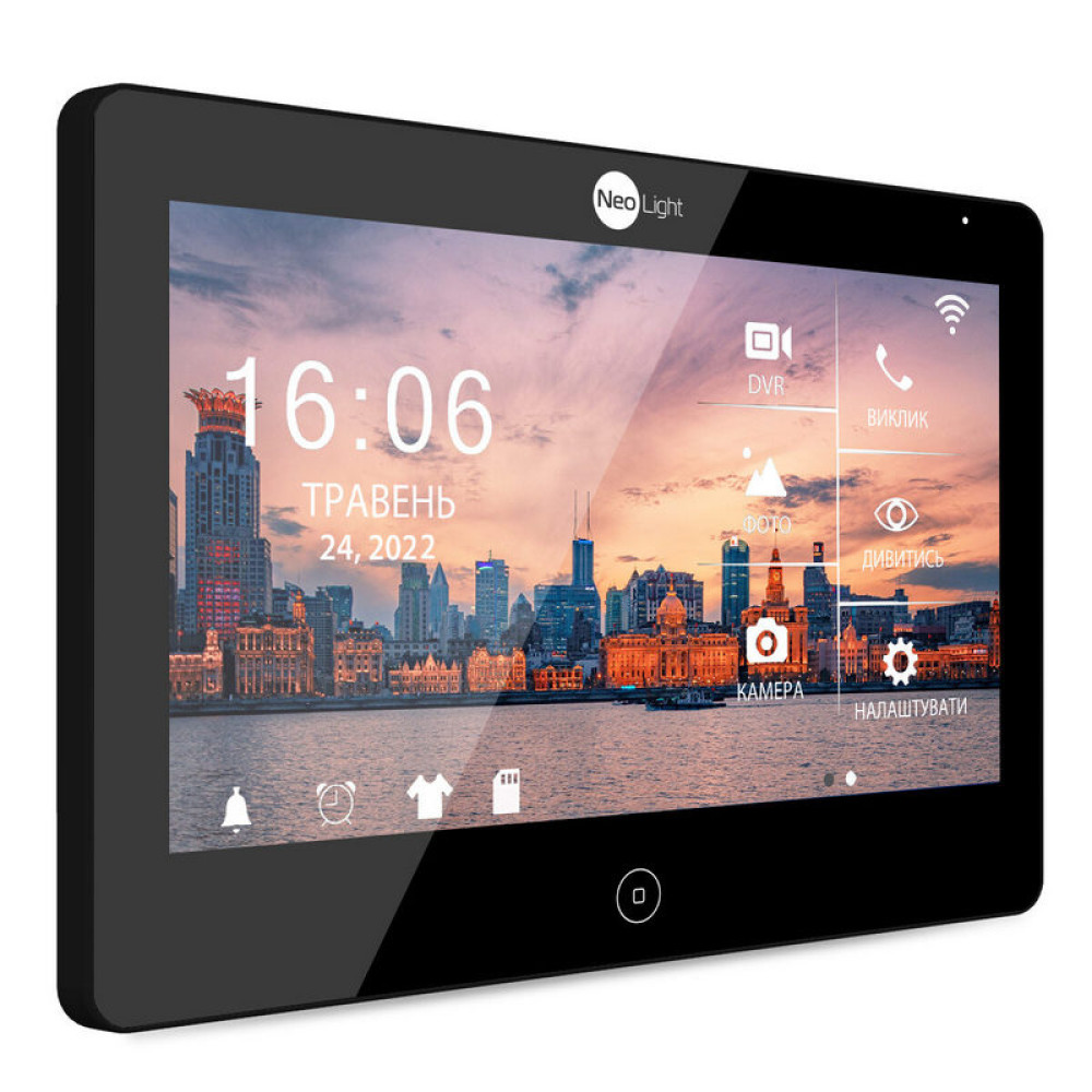 Wi-Fi Відеодомофон NeoLight MEZZO HD WF black