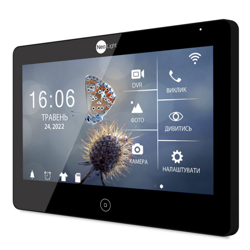 Wi-Fi Відеодомофон NeoLight MEZZO HD WF black