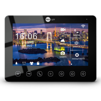 Wi-Fi Видеодомофон NeoLight OMEGA+ HD WF black