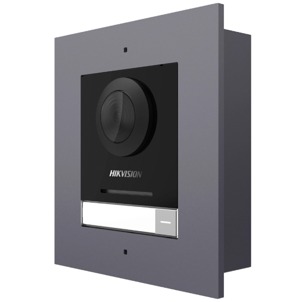 Вызывная Wi-Fi IP-видеопанель Hikvision DS-KD8003-IME1(B)/Flush
