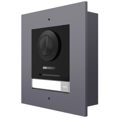 Вызывная Wi-Fi IP-видеопанель Hikvision DS-KD8003-IME1(B)/Flush