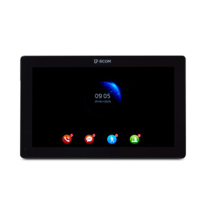 Wi-Fi Відеодомофон BCOM BD-1070FHD/T Black з підтримкою Tuya Smart