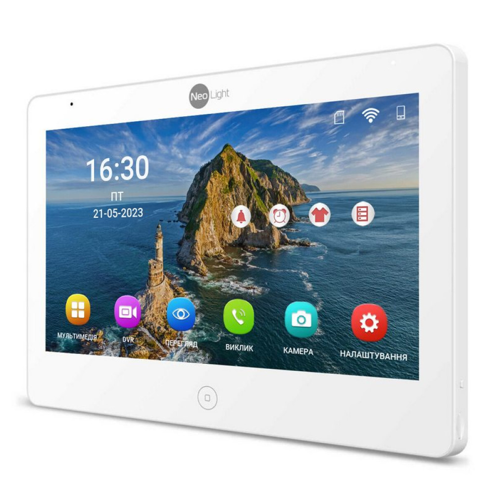 Комплект відеодомофону NeoLight NeoKIT IP Pro WF 10
