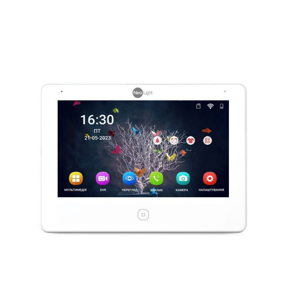 Комплект видеодомофона NeoLight NeoKIT IP Pro WF 7