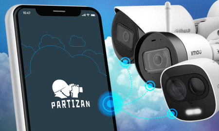 Камеры Dahua в мобильном приложении Partizan