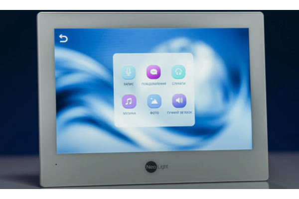 Гібридний Wi-Fi відеодомофон NeoLight ALPHA Hybrid з підтримкою IP/аналогових камер