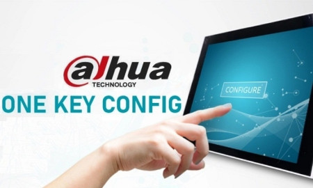 Функція One key Config дозволяє швидко налаштувати домофони Dahua